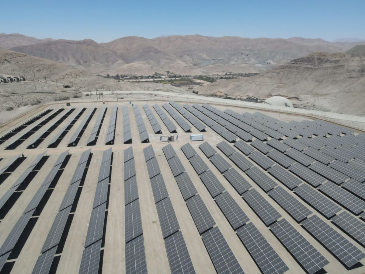 Chilean developer builds solar plant on tailings dam