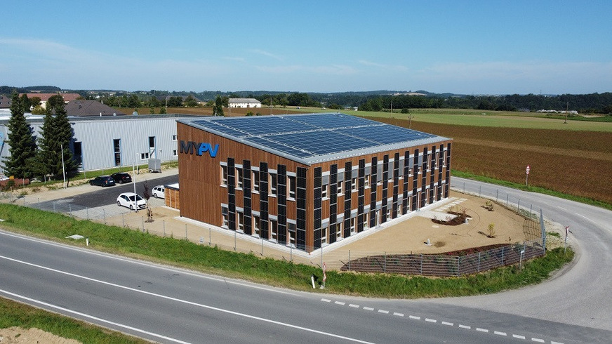 My PV’s solar-electric company building produces more electricity than it consumes