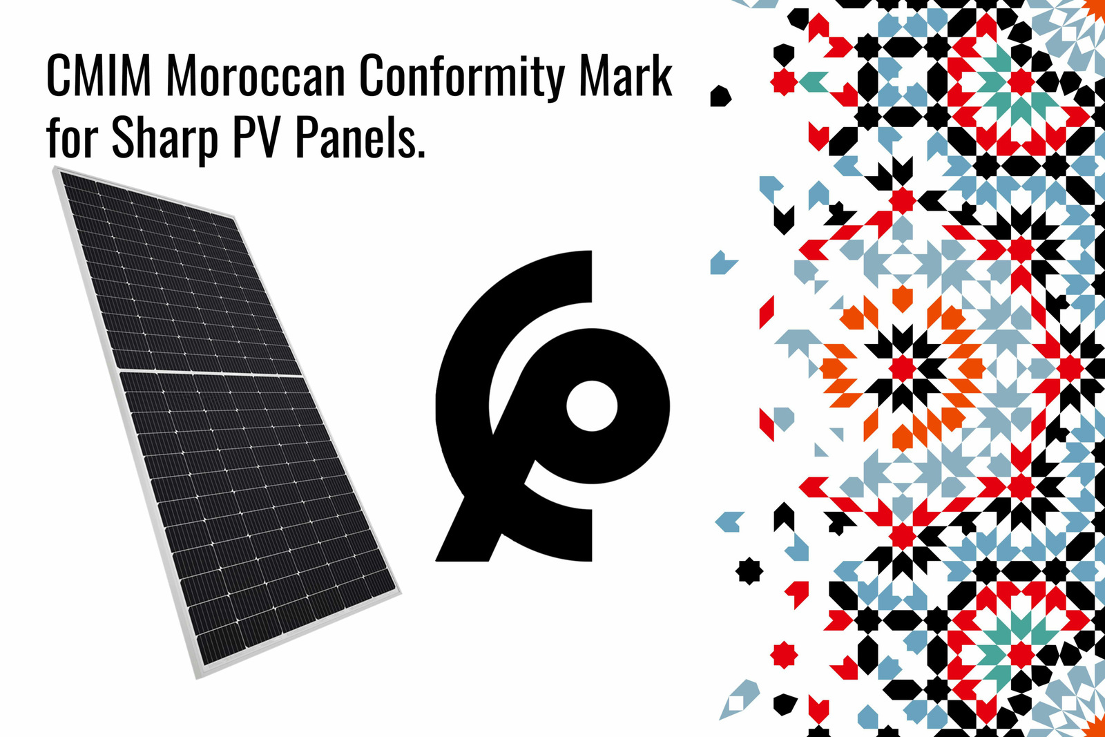 Sharp given Moroccan CMIM mark for its solar modules